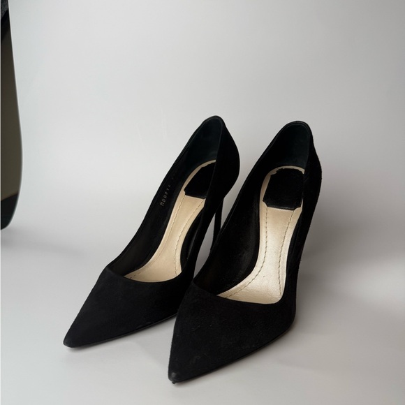 Dior Black Suede Heels - Picture 1 of 5